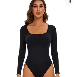 Hey shape, snatched shape wear bodysuit and long sleeve thong bodysuit